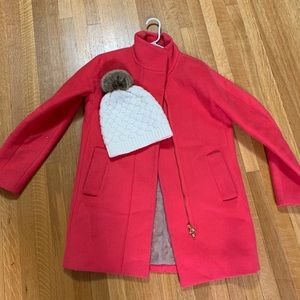 J Crew Factory hat and jacket bundle